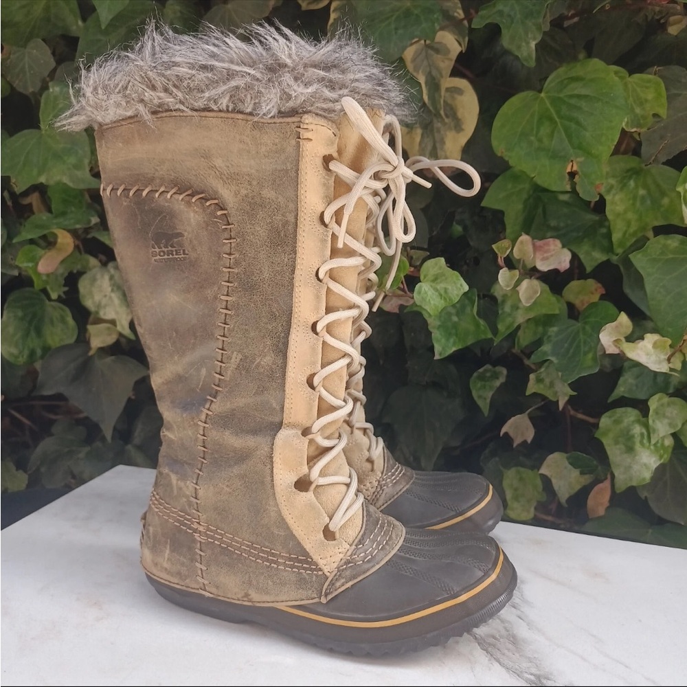 Sorel Cate the Great Tall Winter Boots | Size 6 - Picture 2 of 15